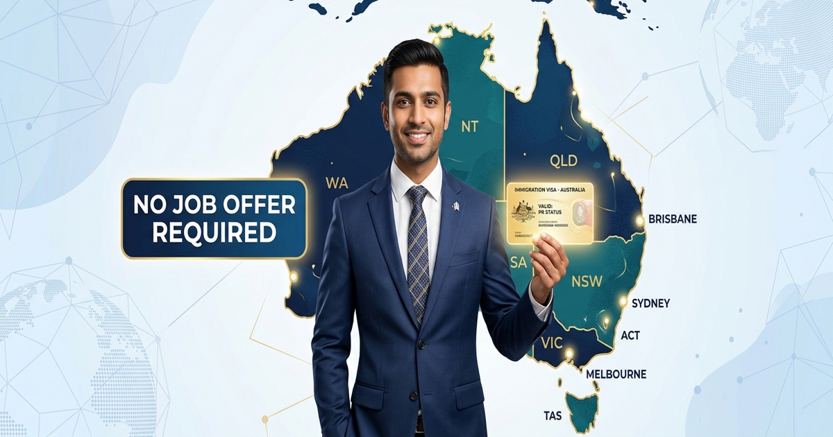 A person with Immigration Visa to Australia